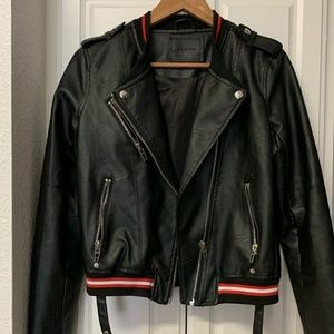 NWOT Blank NYC Vegan Leather Moto Jacket